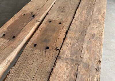 Spoorplanken oud eiken