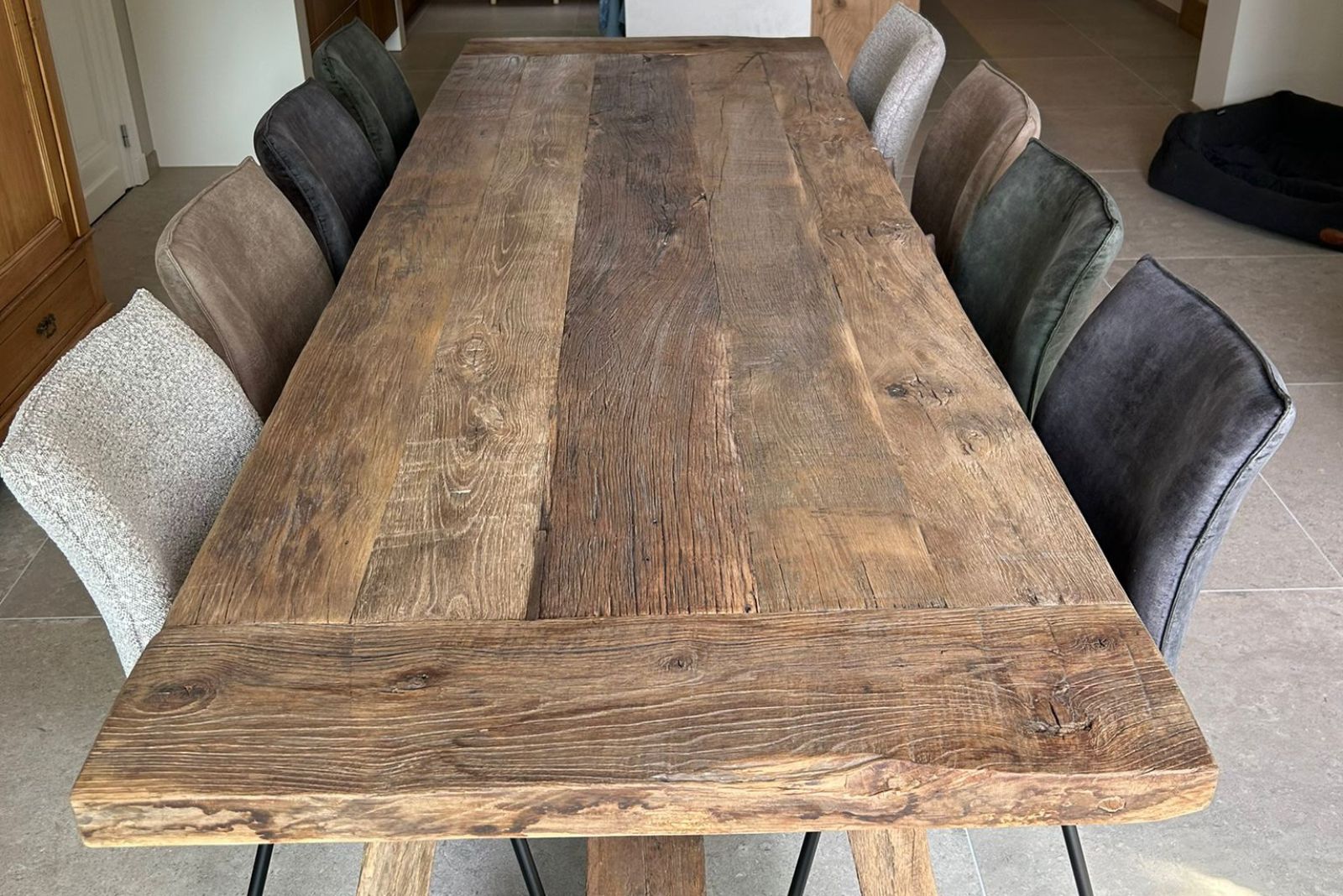 Eiken barnwood planken